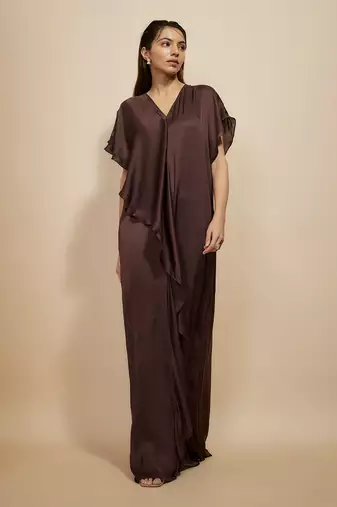 Brown kaftan