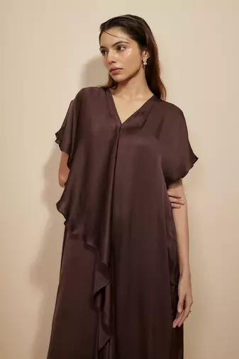 Brown kaftan