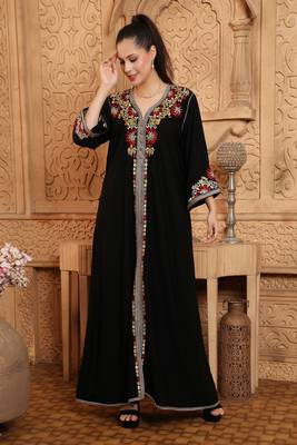 BIACK KAFTAN  NEW ABAYA DRESS FOR WEDDING 1