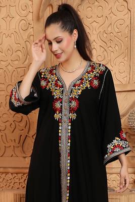 BIACK KAFTAN  NEW ABAYA DRESS FOR WEDDING 2
