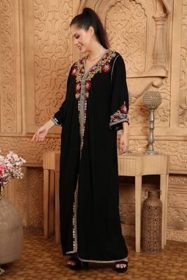 BIACK KAFTAN  NEW ABAYA DRESS FOR WEDDING 3
