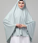 Nazneen Sky Sage green Colour Ready to wear instant Prayer Hijab
