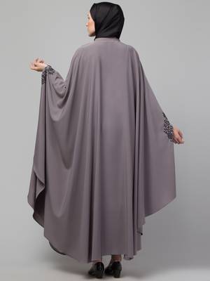 Nazneen Light purple Colour Embroidered Iran Kaftan 3