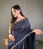 Ruhi Silk Saree Water Sequence & Embroidery Saree