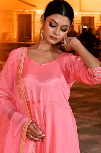 Kasmira uppada silk suit set