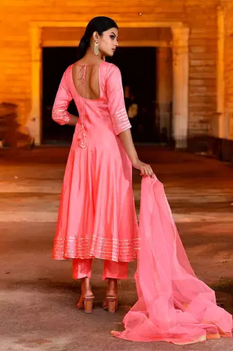 Kasmira uppada silk suit set