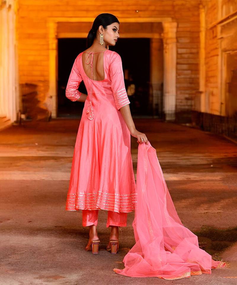 Kasmira uppada silk suit set