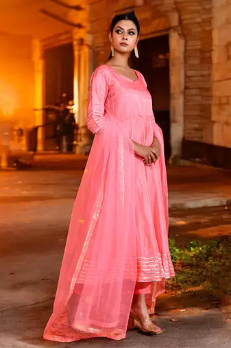 Kasmira uppada silk suit set