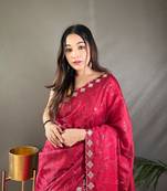 Ruhi Silk Saree Water Sequence & Embroidery Saree