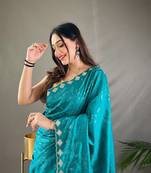 Ruhi Silk Saree Water Sequence & Embroidery Saree