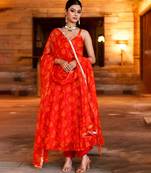 Rohini chiffon suit set