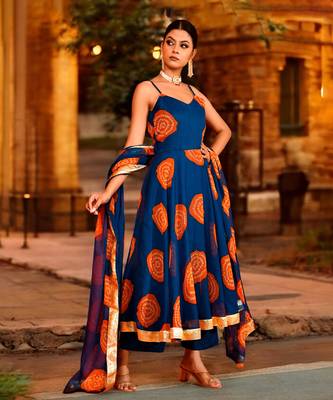 Shriji  chiffon suit set 5