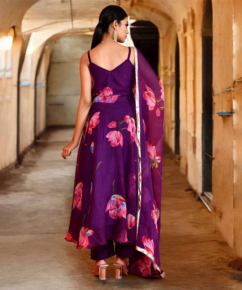 Keshavi chiffon suit set