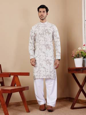 Paste green tie dye viscose mirror work kurta 1