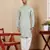 Light pastel green viscose chikankari work kurta