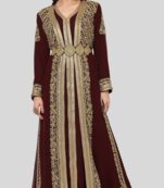 BROWN KAFTAN  NEW ABAYA DRESS FOR WEDDING