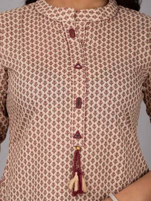 stand coller kurta with mirror work 4