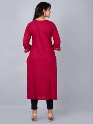 block print with straight kurta 3