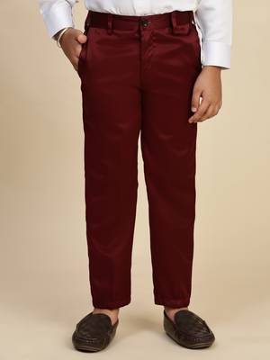Maroon 3 piece suit set for boys // western wear 3