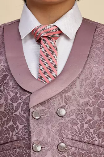 Pink 3 piece suit set for boys // western wear
