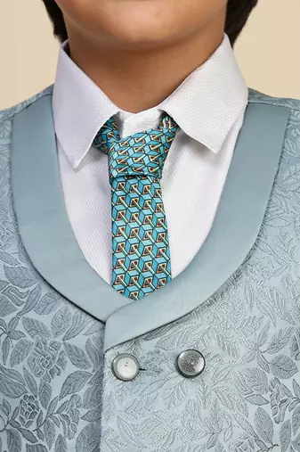 Green 3 piece suit set for boys // western wear