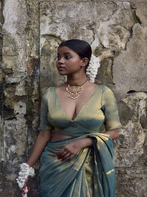Sea Green Tissue Blouse 1