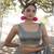 Grey Cotton Silk Sleeveless Blouse