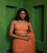 Peach Mul Modal Sleeveless Blouse
