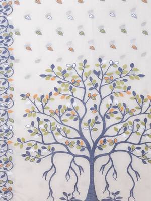 Puku pure cotton jamdani work saree without  blouse fabric 5