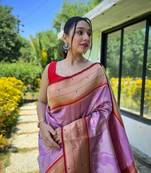 Soft Paithani Silk Saree,Traditional Design Patterns Saree