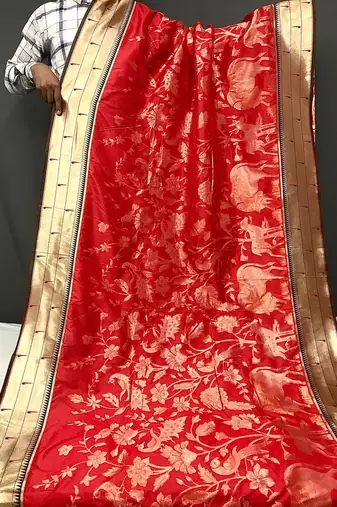 Soft Paithani Silk Saree,Traditional Design Patterns Saree