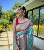 Soft Paithani Silk Saree,Traditional Design Patterns Saree