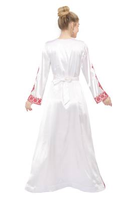 WHITE KAFTAN  NEW ABAYA DRESS FOR WEDDING 3