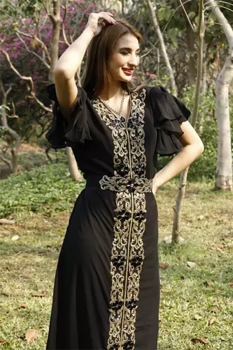 BIACK KAFTAN  NEW ABAYA DRESS FOR WEDDING
