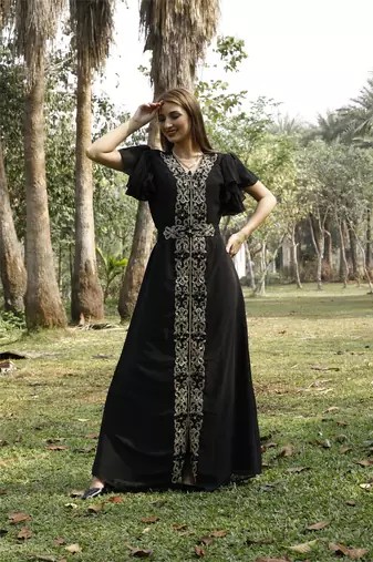 BIACK KAFTAN  NEW ABAYA DRESS FOR WEDDING