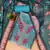 Blue Chiffon Embroidered Unstitched Dress Material