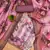 Lavender Modal Foil Printed Unstitched Dress Material