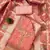 Peach Shimmer Jacquard Unstitched Dress Material