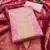 Pink Organza Jcquard Swarovski Unstitched Dress Material