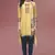 Yellow Chiffon 3/4 Sleeves tunic