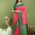 pink silk blend zari saree