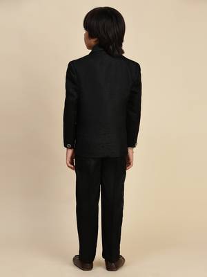 Black 5 piece suit set for boys // western wear 5