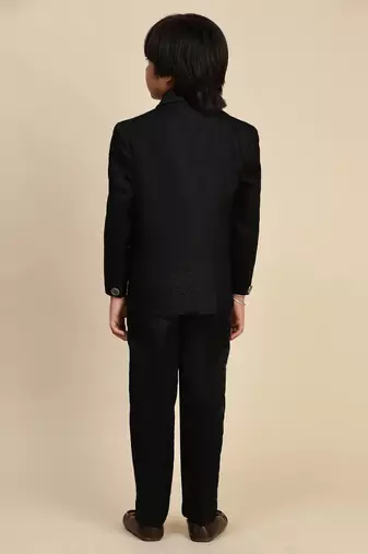 Black 5 piece suit set for boys // western wear