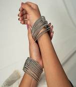 Oxidised german silver bangles set of 20 indian jewellery boho hippie style gifts for her birthday