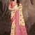 Sangam prints beige silk woven work traditional saree