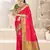 Sangam prints rani silk woven work traditional saree