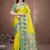 Sangam prints parrot green silk woven work traditional saree