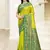 Sangam prints sea green silk woven work traditional saree