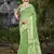 Sangam prints green cotton woven work traditional saree