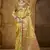 Sangam prints light green organza woven work traditional saree